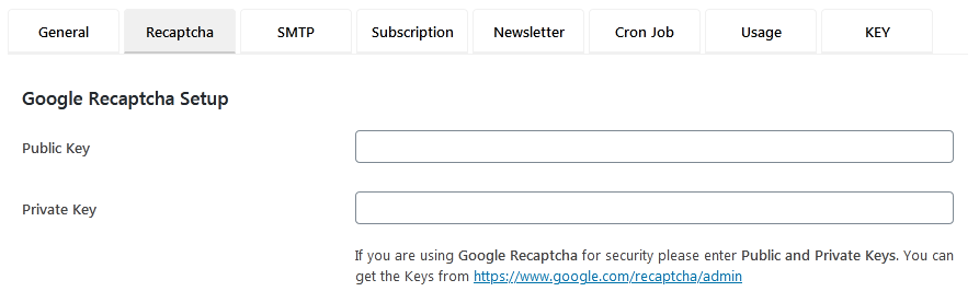 Google reCAPTCHA