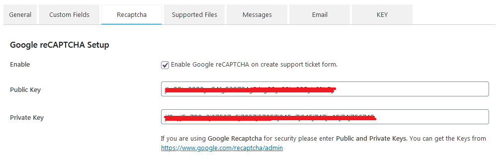 reCAPTCHA